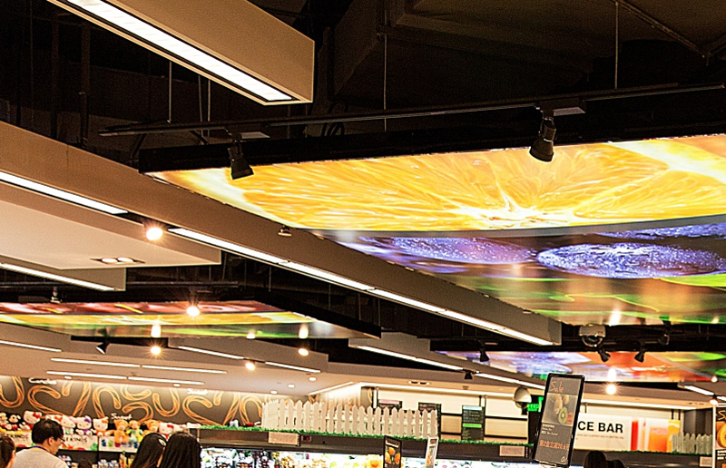 LG05S bjelkevinkel 120 ° slank LED -batten montering