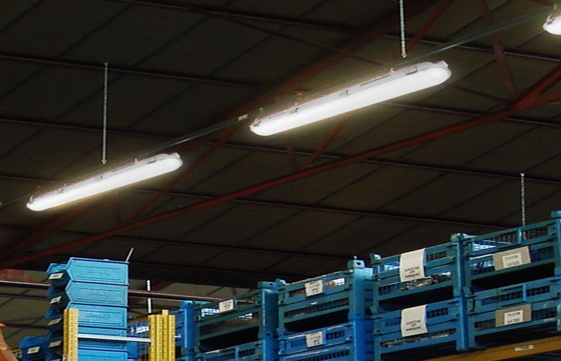 LG07M industriell kvalitet IP65/IP66 Vanntett LED Tri-sikret lys