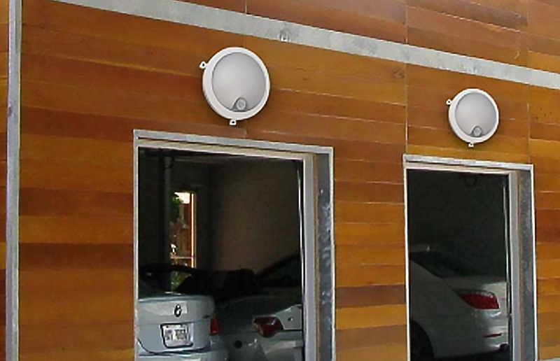 LG09E IP54 Vanntett rund aluminium LED -skottlys